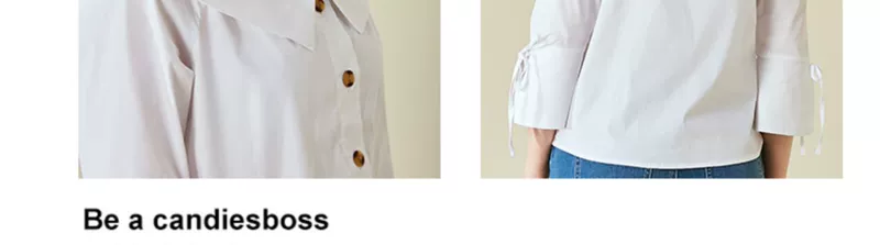 Áo cổ lọ rất đẹp 2019 hè mới tay áo nữ bảy điểm từ vai thiết kế áo ý nghĩa - Áo sơ mi