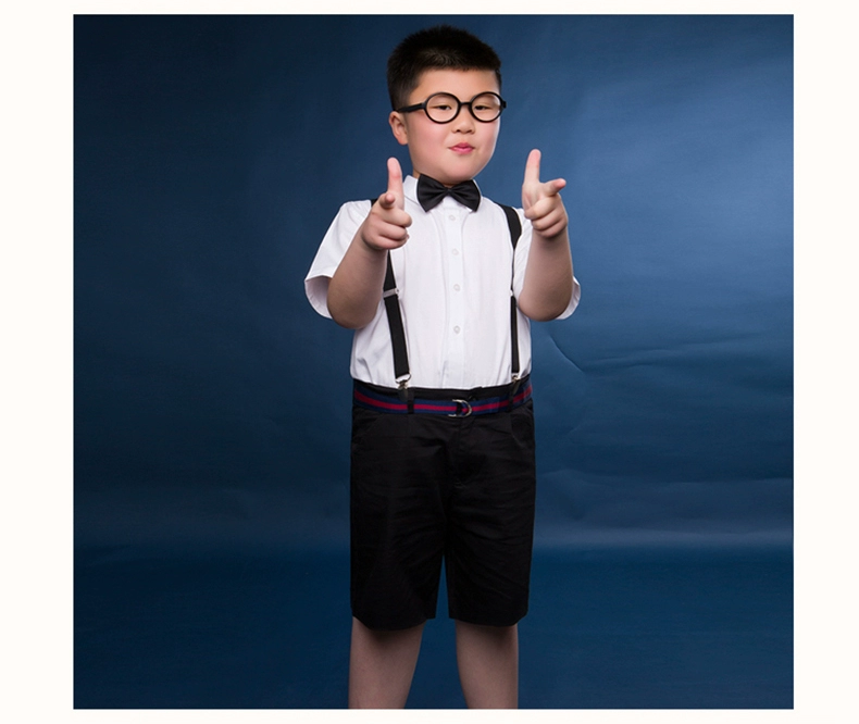 Chàng trai ăn mặc phù hợp với tăng phiên bản chất béo boy wedding flower cô gái chương trình ăn mặc máy chủ hiệu suất phù hợp với trường đồng phục lớp dịch vụ đầm cho bé gái
