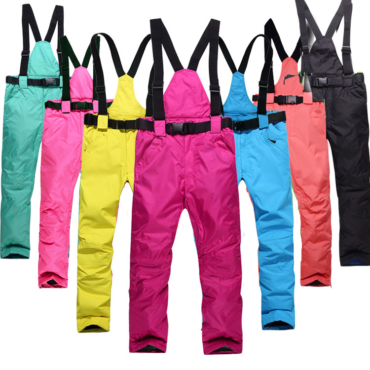 men's and women's padded cotton windproof waterproof baby bag couple's ski cotton pants warm snow home cotton pants