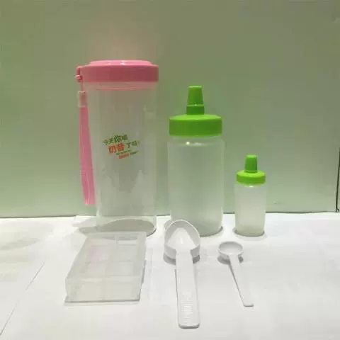 Herbalife sữa lắc cốc 6 miếng lắc cốc 600 ml nước bột protein với chai bột đặt chai trà nhỏ - Tách