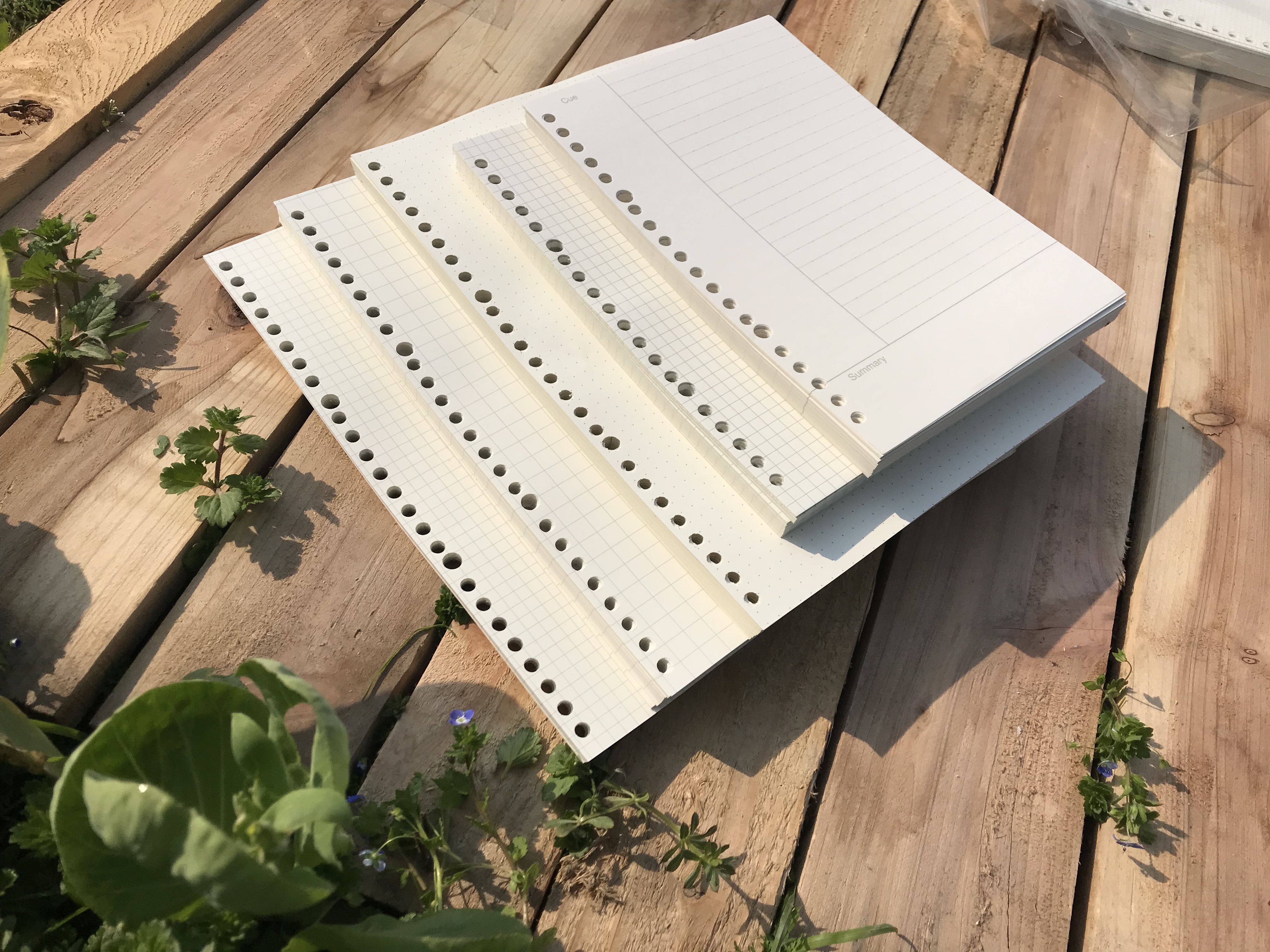 Loose-leaf Paper Stand-off Core A5 Grid Cornell Wrong Questions 20 Holes B5 Crosswire 26 Holes Replacement Core High School Junior High School Junior High School Students-Taobao
