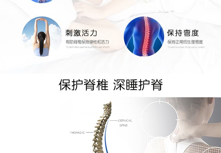 Hippocampus nệm Zongdian cọ dừa xanh nệm Simmons 1.5m1.8 mét latex nệm lò xo độ cứng kép - Nệm ga nệm