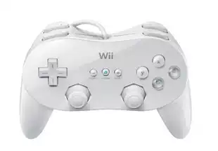 WII Horn handle WII PRO Classic Handle Enhanced version White assembly