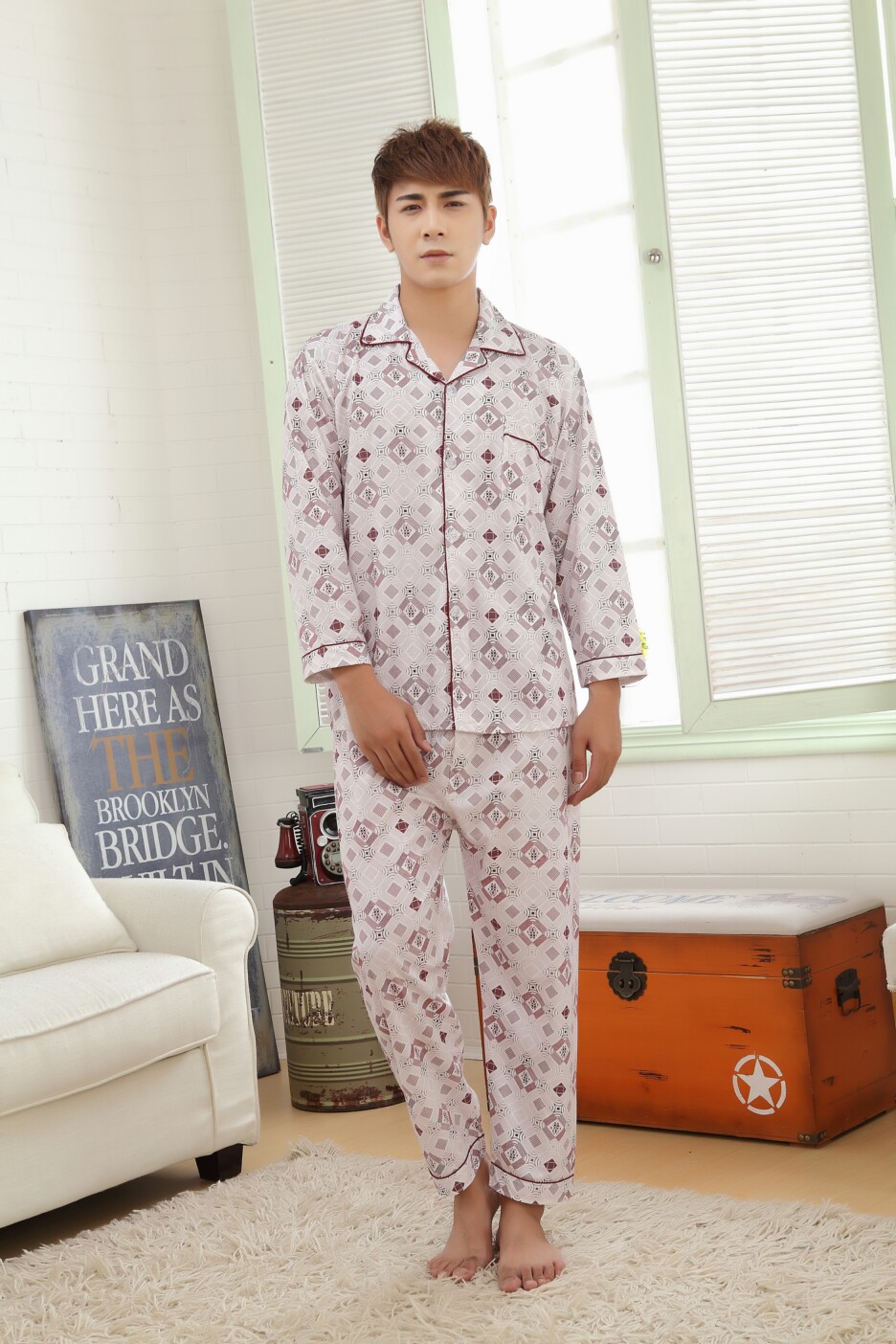 Pyjama pour homme OTHER   en Coton à manches longues - Ref 3003002 Image 112