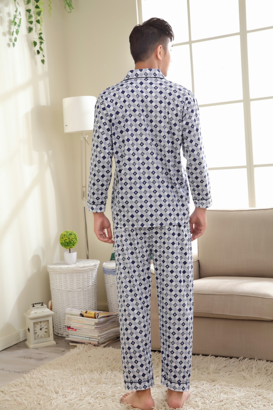 Pyjama pour homme OTHER   en Coton à manches longues - Ref 3003002 Image 55