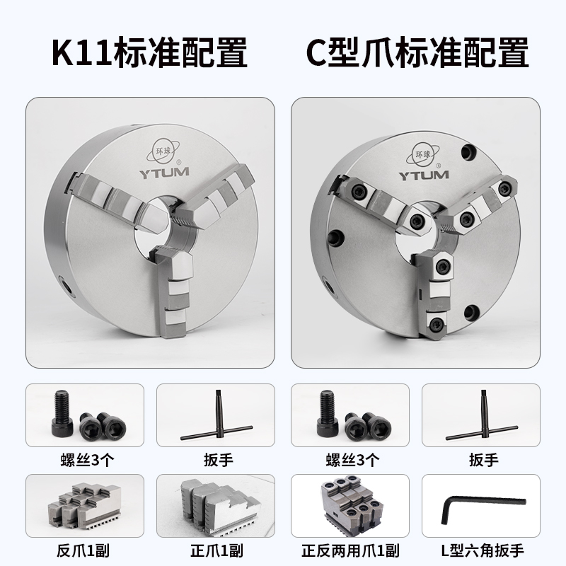 探索精密加工的关键助手:车床三爪卡盘的独特构造