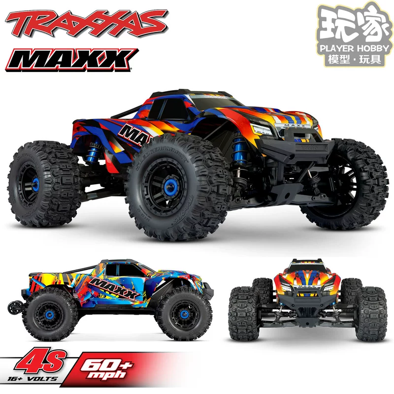 2022 TRAXXAS 1/10 Little X Maxx второе поколение 2.0 расширенный привод на четыре колеса большой внедорожник #89086-4