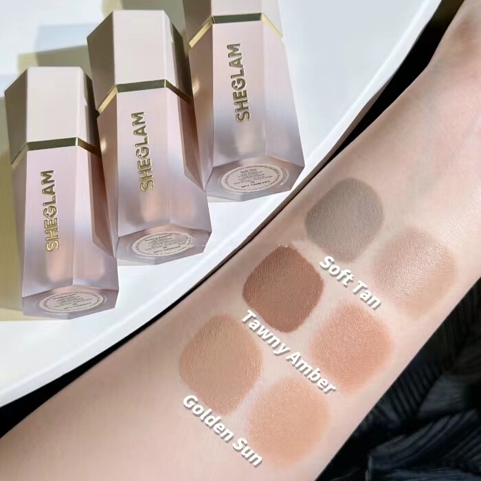 Bonded Sheglam Sun Sculpt Liquid Contouring Shadow Nose Shadow Bronze Long-Lasting Waterproof Color Easy to Smudge