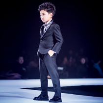  Boy suit childrens suit suit 2021 new original little host catwalk dress piano performance suit