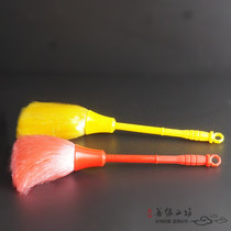 Buddhist supplies incense burner anti-static hair brush net Buddha dust sweeping Taiji Buddha dust hot selling cleaning equipment