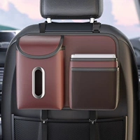 [Ярко-красный] Водонепроницаемое ведро для хранения + подвесная сумка для салфеток