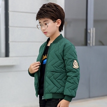 Autumn and winter clothing 2020 new middle and Big Boy coat jacket childrens foreign cotton clothes baseball clothing childrens clothing tide tide