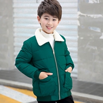 Middle and large childrens cotton clothes autumn and winter new childrens clothing thick warm cotton jacket Winter Childrens coat childrens clothing tide