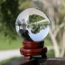 Crystal ball glass Phong Thủy đồ trang trí nhiếp ảnh hình ảnh nhào lộn trong suốt phòng khách màu trắng bàn hiên trang trí