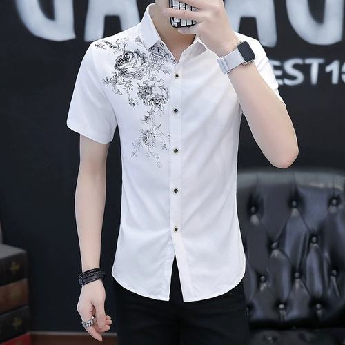 Летняя рубашка, летняя одежда для школьников, городской стиль, в корейском стиле