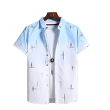 Летняя трендовая тонкая рубашка для отдыха, в корейском стиле, подходит для подростков