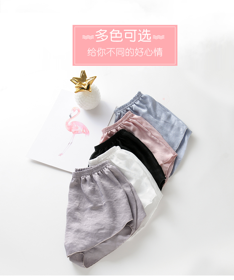 Quần chống nắng an toàn cho nữ mùa hè mặc quần legging ba điểm mỏng phần bảo hiểm quần rộng có kích thước lớn quần short nữ kaki