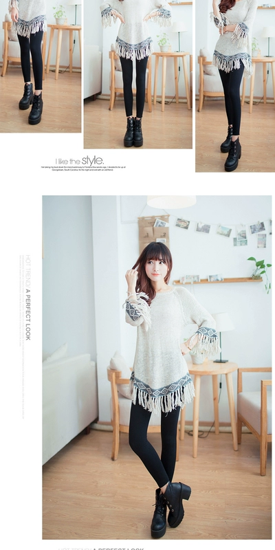 Quần legging Cheng Xiao mặc mùa thu mỏng cộng với nhung là tất mỏng thậm chí chân quần tây mùa xuân và quần legging mùa hè quần áo nữ
