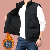 Демисезонный утепленный жилет для отдыха, оверсайз, большой размер