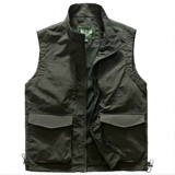 Летний мужской дорожный тонкий жилет для отдыха