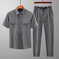 102 серого набора (короткие -швы+брюки)