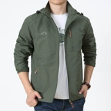 Мужская осенняя тонкая куртка, толстовка для отдыха с капюшоном, оверсайз