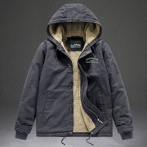 Бархатная мужская осенняя куртка, удерживающая тепло дорожная толстовка с капюшоном для отдыха, оверсайз