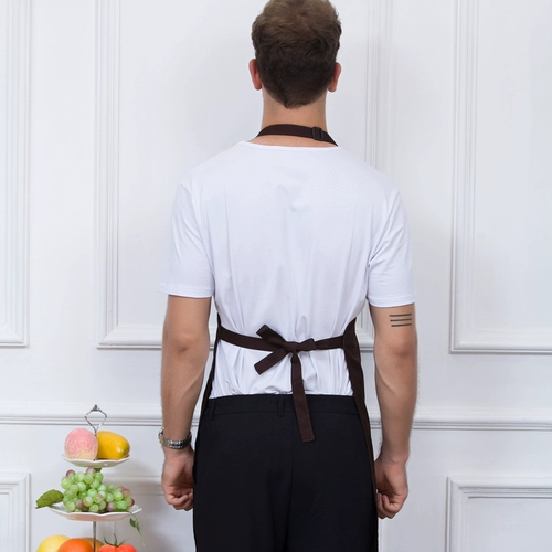 Цветной длинный фартук, чай с молоком, делается под заказ