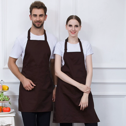 Цветной длинный фартук, чай с молоком, делается под заказ