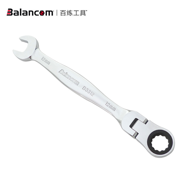 Taiwan Import 100 Necklace Tool Car Maintenance And Living Head Ratchet Double Wrench Ratchet Wrench