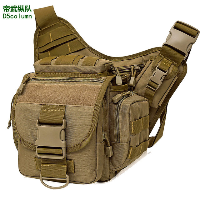 ຖົງຖ່າຍຮູບ Tactical SLR camera bag casual bag outdoor shoulder crossbody backpack super saddle bag free shipping