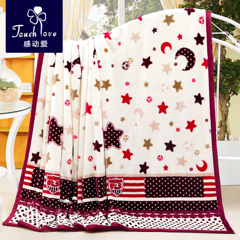 Winter blanket bed pillowtop flannel sheet plus velvet wool single coral plush blanket Mat Winter