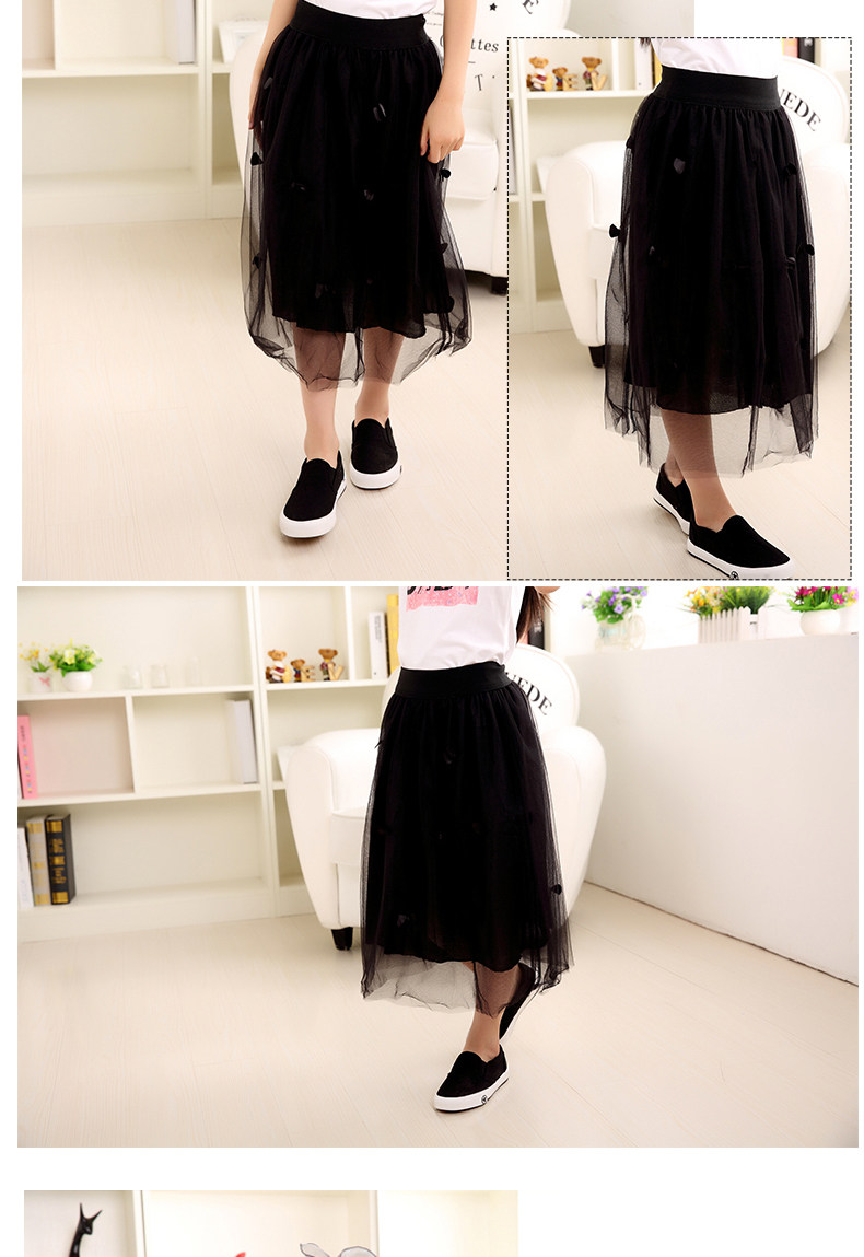 Jupe fillette en mousseline de soie - Ref 2050258 Image 15