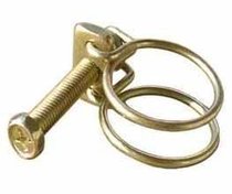 33-38 double steel wire throat hoop plated colour zinc double steel wire hoop water pipe special hoop wind pipe hoop