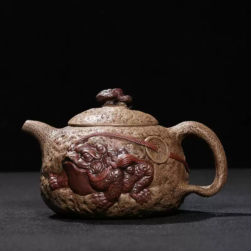 朱泥 急須 茶壺 陳鳴遠 在銘 中国美術 煎茶道具