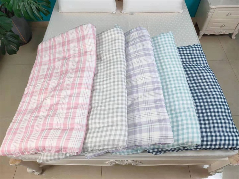 Foreign trade tail simple white cotton quilt cover quilt core Children suitable for kindergarten early education custody can be equipped with quilt cover