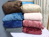 Export tail single flannel thickened fitted sheet sheets warm simple solid color winter modern universal 1 2 beds 1 5 beds