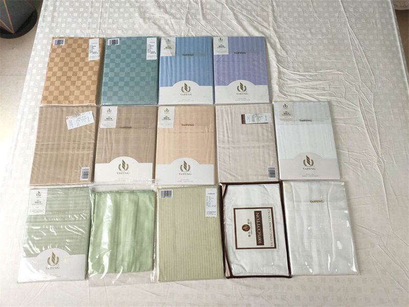 Taifeng Home Textiles combed cotton pure cotton cotton Wal-Mart 60 satin jacquard pillowcase 48*74 soft universal