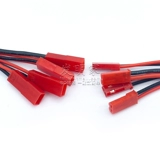 JST-2P Mother Terminal/Gongtou Site Plug-of Line Led Gong Mother Plove Red Black 10 см/20 см