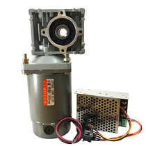 180W miniature with brushed DC turbo worm deceleration motor 12V24V220V reversible low speed motor