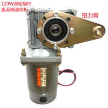 RV030 small turbine case 120W miniature DC turbo worm deceleration motor 12V24V220V