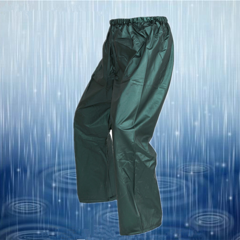 Rain Pants with High Elasticity, Tear-Resistant, Waterproof for Men and Women, Suitable for Tea Picking, Farming, Cycling, Thickened, Wear-Resistant, Breathable