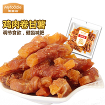 McFudi dog snacks chicken sweet melon strips chicken breast Jerky Chicken strips Teddy VIP snacks beautiful skin