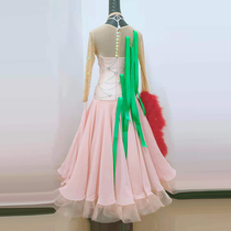 National Benchmark Dance Competition Dress Morden Dance Shows Waltz Performance Wear ballroom Dancing Grand Pendulum Skirt Square Dance Plus Drill Dress