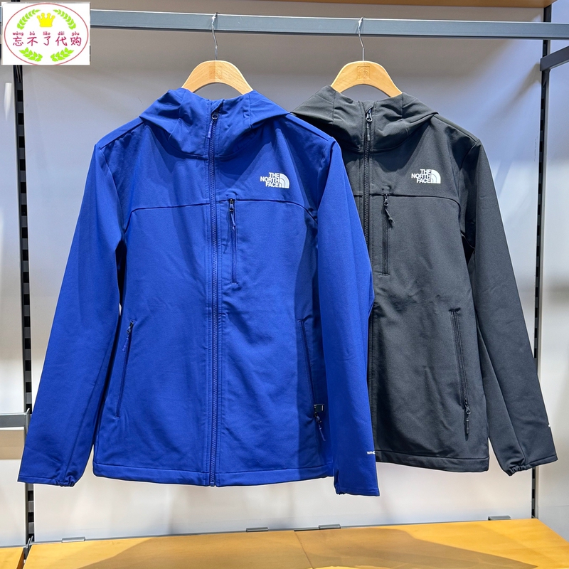 Thenorthface North Face 26 New Autumn and Winter Men's Outdoor Sports Windproof and Water-Repellent Soft Shell Jacket 8Kgh Thenorthface North Face 26 New Autumn and Winter Men's Outdoor Sports Windproof and Water-Repellent Soft Shell Jacket 8Kgh