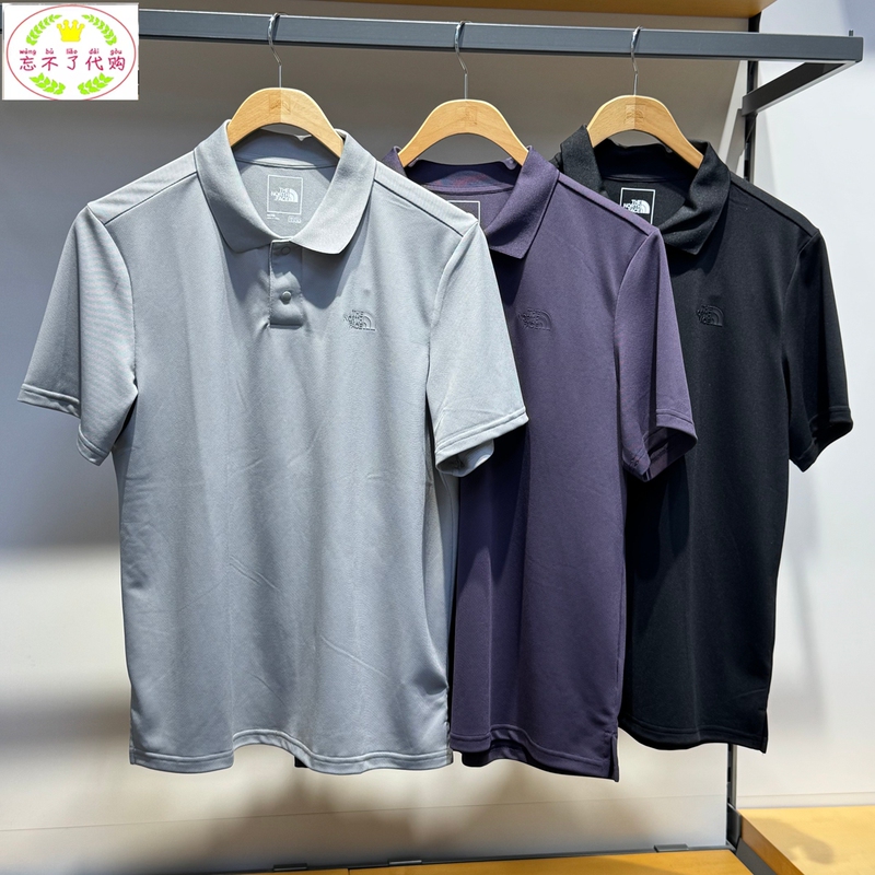 Thenorthface North Face 2026 Spring and Summer Men's Outdoor Moisture-Absorbent Breathable Sun Protection Short-Sleeved Polo Shirt 7Wd2 Thenorthface North Face 2026 Spring and Summer Men's Outdoor Moisture-Absorbent Breathable Sun Protection Short-Sleeved Polo Shirt 7Wd2