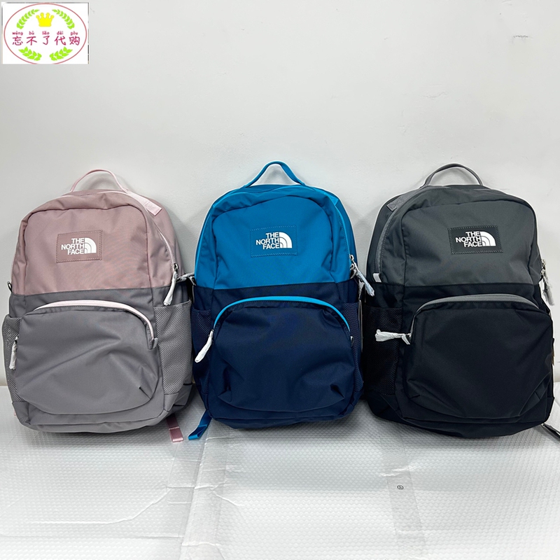 Thenorthface North Face Spring and Summer New Outdoor School Bag for Boys and Girls 27L Large Capacity Backpack 8Eew