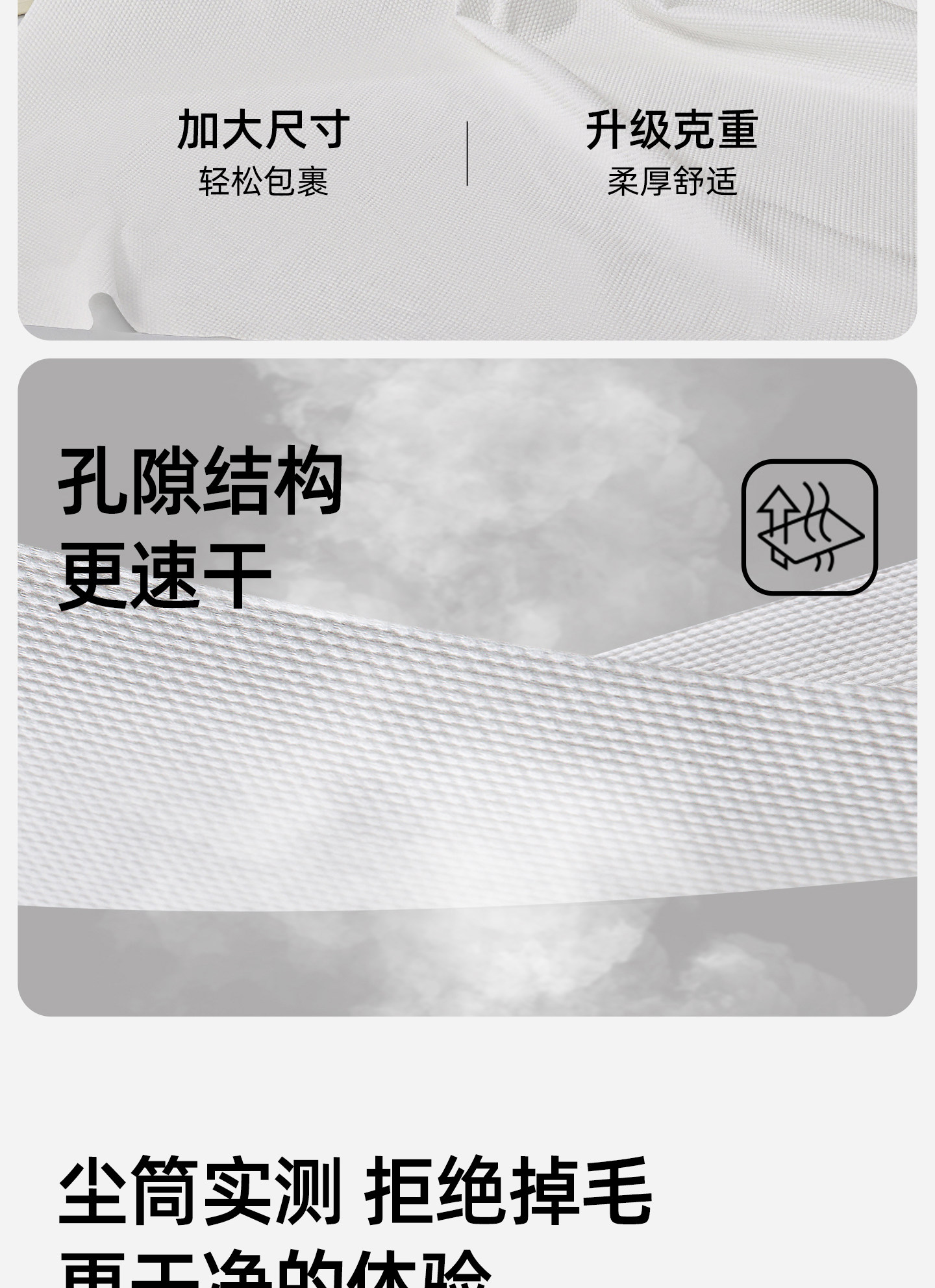 Disposable Bath Towel 1 Piece Disposable Towel 2 Pieces  A-Class Supplies 10A Antibacterial Non-compressed