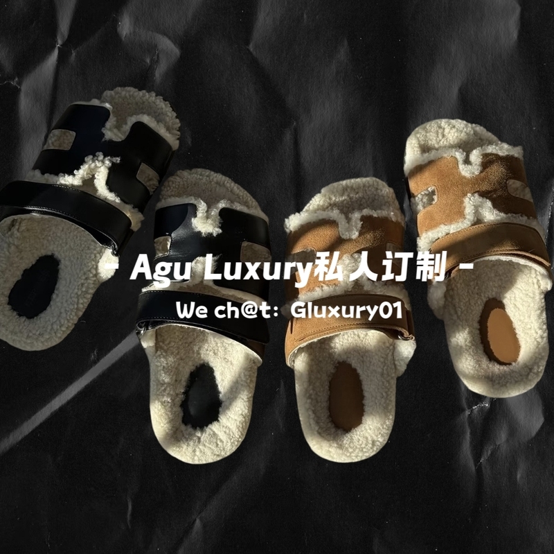 Uncle Er's Pure Wool Furry Slippers, Lazy Shoes, Thick Leather, Ultra-Light Soft Sole Women's Shoes, Single Slip-On Slippers Uncle Er's Pure Wool Furry Slippers, Lazy Shoes, Thick Leather, Ultra-Light Soft Sole Women's Shoes, Single Slip-On Slippers