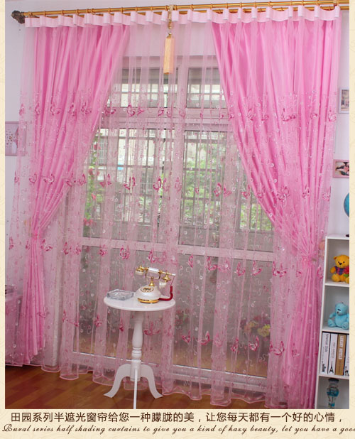Phong cách hàn quốc phòng khách rèm cửa vải thêu sequin màn hình cửa sổ hoàn thành tùy chỉnh phòng ngủ bóng râm giải phóng mặt bằng đặc biệt - Phụ kiện rèm cửa ray rèm âm trần